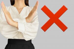 チャットの履歴をみられることを拒否するを表示する